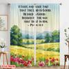 2pcs 2D Flat Printing Drapes Taste See Lord Good 100% Polyester Without Electricity All Season Party & Holiday Decor Use for