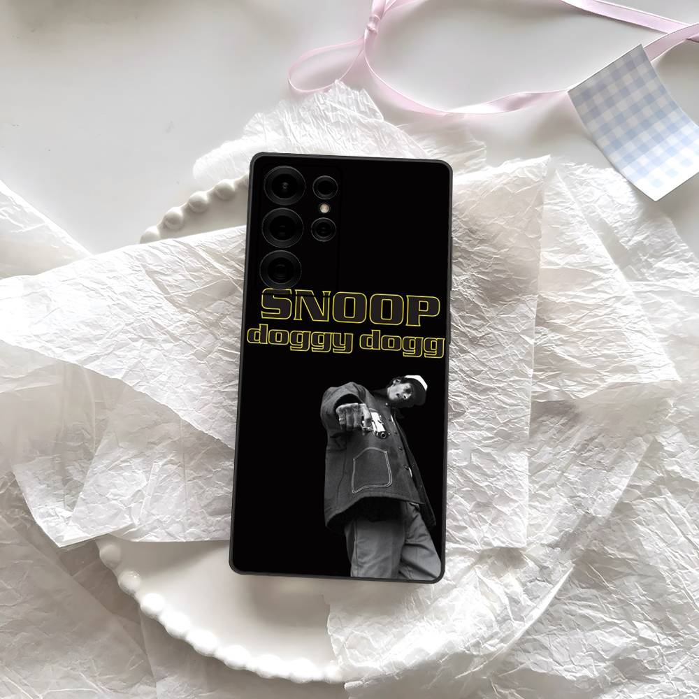 

S-Snoop Singer Dogg Phone Case For Samsung S 24 Fe 25 Ultra Plus 20 Lite 21 30 22 23 24 22 Ultra 5G Fundas Samsung S21