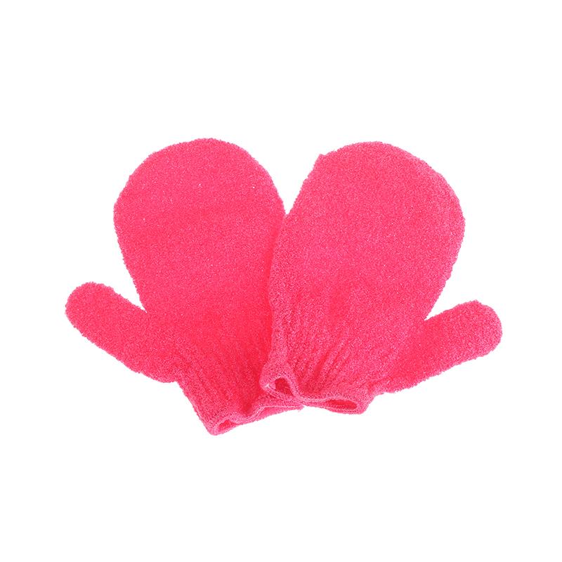 1 Paar Haushalts-Badehandschuhe Duschtuch Peeling Körperwäsche Schaumnetz Seifensäckchen Haushaltswaren Elastisches Abwischen Rücken Baden Reinigung