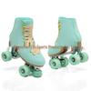 Op voorraad: Nieuwe Ademende Professionele Dubbele Rij Vierwielige Schaatsen - Slijtvast en Antislip voor Schaatsbanen
