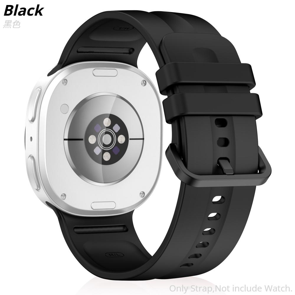 Cinturino Originale in Silicone per Samsung Galaxy Watch 9 44mm 40mm Sport Correa Pulseira Braccialetto per Galaxy Watch 9 8 Classic 46mm Band