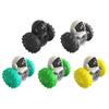 Interactive Dog Toy Robot Shapes Food Dispensing Slow Feeder Self-Moving No Power Needed Pet Enrichment Toy