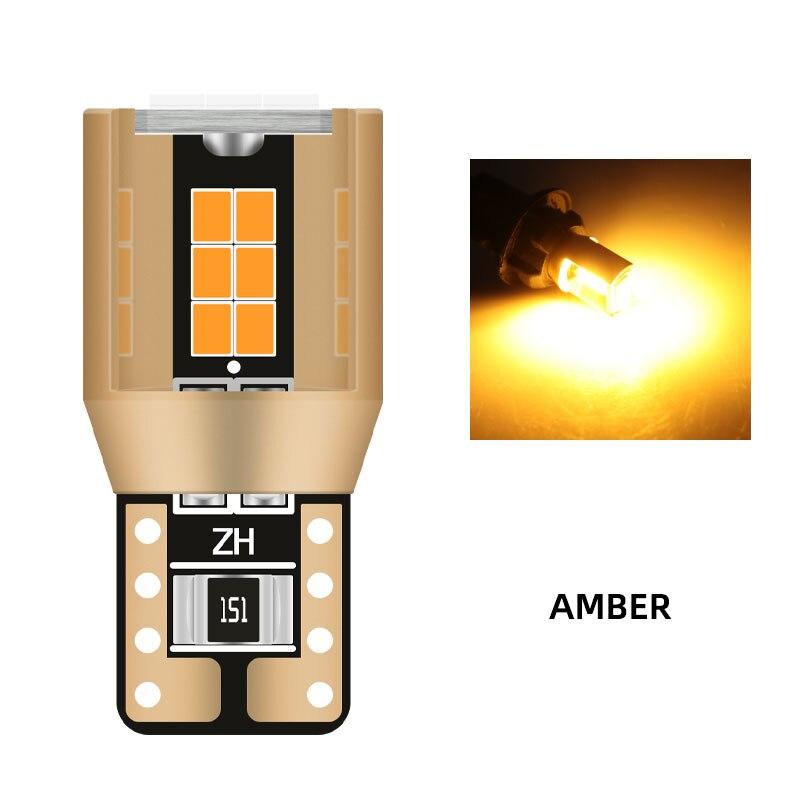 2X W5W T10 LED Bulbs 168 194 Signal Lamp Parking Marker Dome Reading License Plate Light 12v 6000k