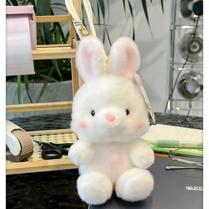Plush Bunny Toy Keychain For Girls Gift Soft Stuffed Animal Accessory