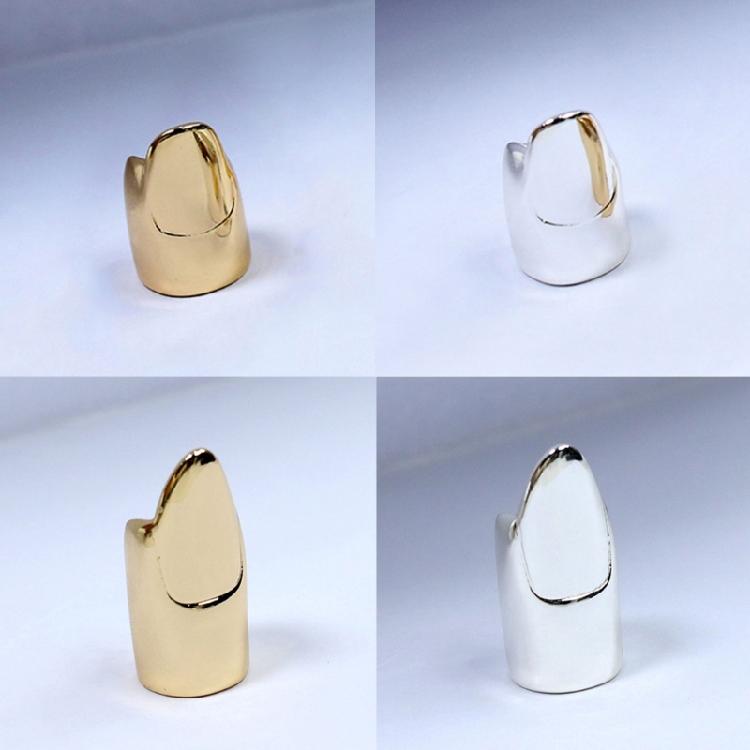 Women Gold Silver Rings Fashion Novel Niche High-grade Sense Open Finger Ring