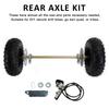 Montagem do Eixo Traseiro 29" Kit Completo de Cubo de Roda para Go Kart Quad Trike Bicicletas de Drift