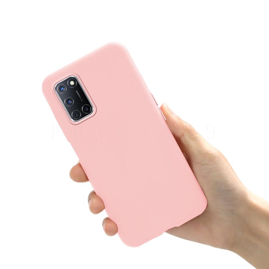 For OPPO A52 A72 A92 Case Silicone TPU Soft Phone Case For OPPO A72 A52 A 72 52 92 OPPOA72 OppoA52 Cases Candy Full Cover Coque