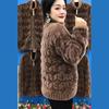 Autumn and Winter Jackets, Women's Imitation Mink Fleece Jackets, Cold-proof and Warm Outerwear