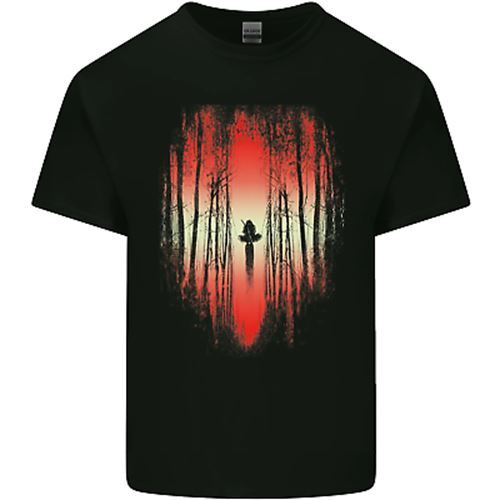 Ninja Landscape Martial Arts MMA Samurai Unisexs Cotton TShirt Tee Top S