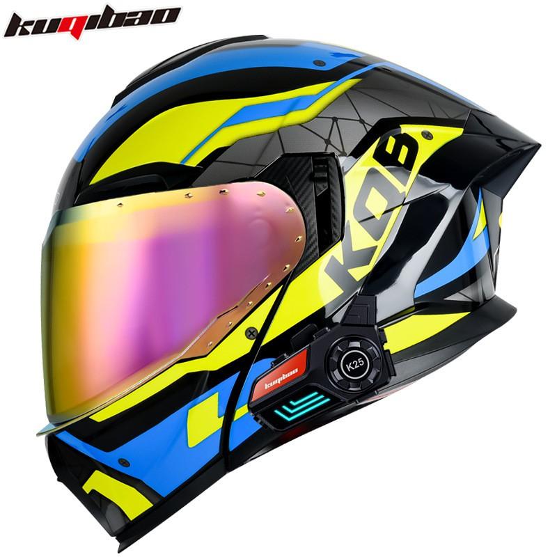 Flip-Up Motorcycle Helmet With Bluetooth 903 Dual Visor 3C Certified All