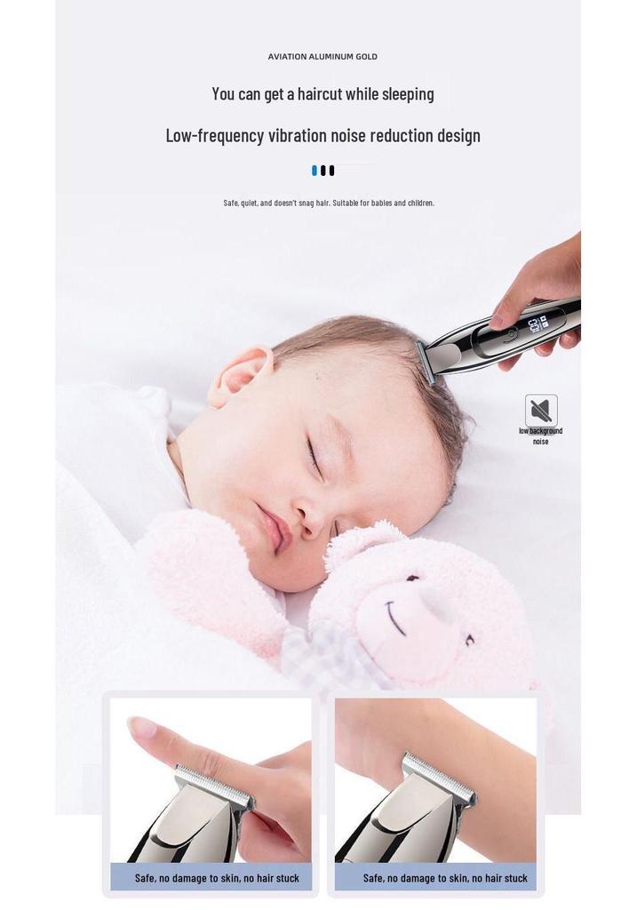 Bald Head Professional Electric Hair Clipper & Trimmer