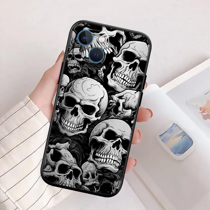Skeleton Skull New High-End Shell Phone Case for OPPO A3 Pro A72 A74 A76 A77 A77S A78 A79 A94 A95 A18 A40M A58