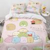 Cartone Animato Giapponese Sumikko Gurashi Anime Set Biancheria da Letto Kawaii Carino Sumikkogurashis Copripiumino Coperta Federa Matrimoniale King