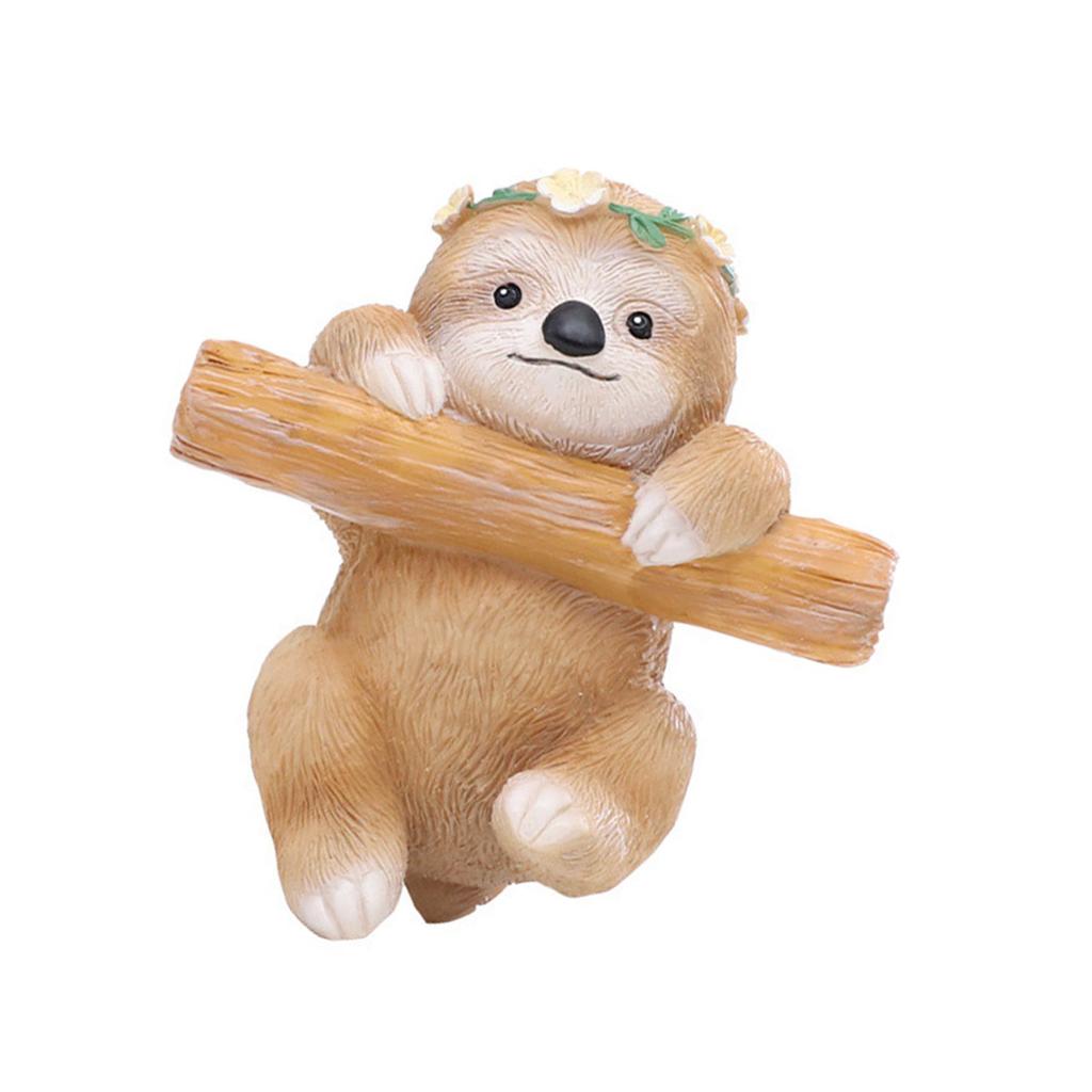 Space Saving Resin Pot Wall Decors Youth Loved Resin Animal Planter Hanging Pendant for Cafes and Cozy Environments