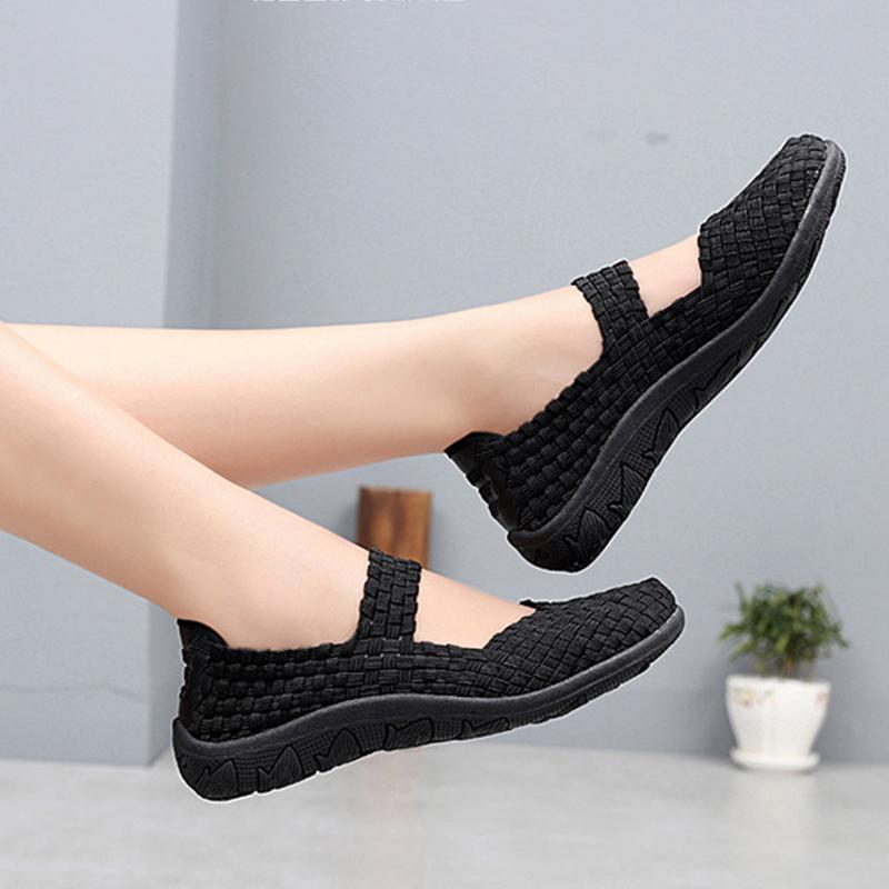 Serzul Women Shallow Mouth Single Shoes Comfortable Flat Lazy Shoes Bohemian Shoes Plus Size Serzul Women Shallow Mouth Single Shoes Comfortable Flat Lazy Shoes Bohemian Shoes Plus Size