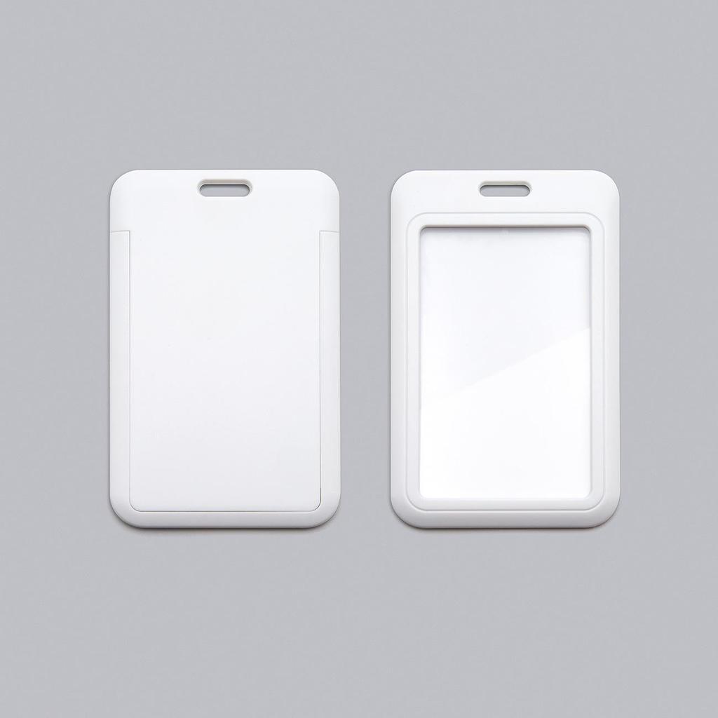 Cartoon-Colored ABS Plastic Slide-In Badge Holder for ID Cards