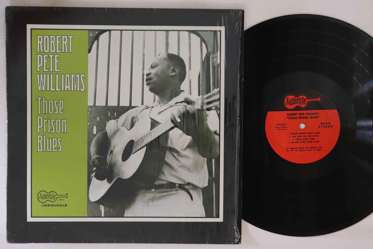 

LP Record ROBERT PETE WILLIAMS Those Prison Blues 2015 ARHOOLIE 1971 US Blues Used