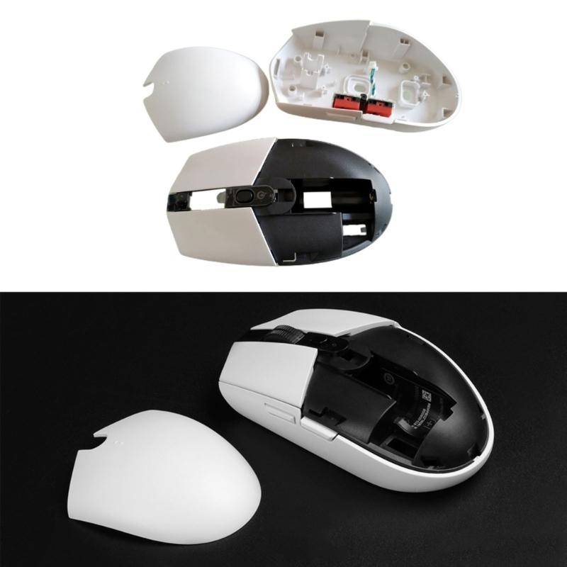 3pcs Gaming Mouse Case Set Plastic Top Shell Battery Covers Outer Case for G304 Slip Proof Wear Resistant