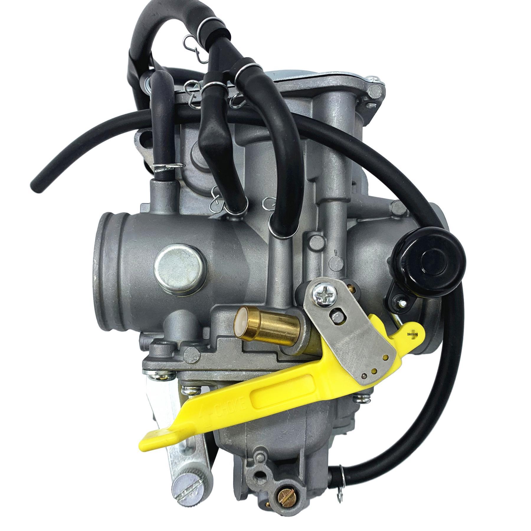 ATV Beach Car Carburetor for Sportrax400 TRX400EX Engine Compatible with TRX400EX, TRX400FW, TRX400X