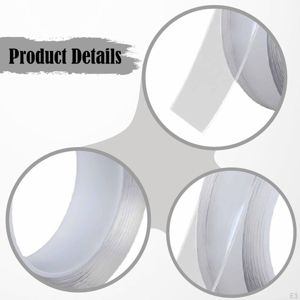 Double Sided Tape Two Heavy Duty Seamless Clear Tile Metal Picture Nano