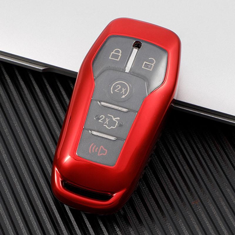 Car Key Cover for Ford Taurus, Mustang, Lincoln, and Explorer (2016-2018)
