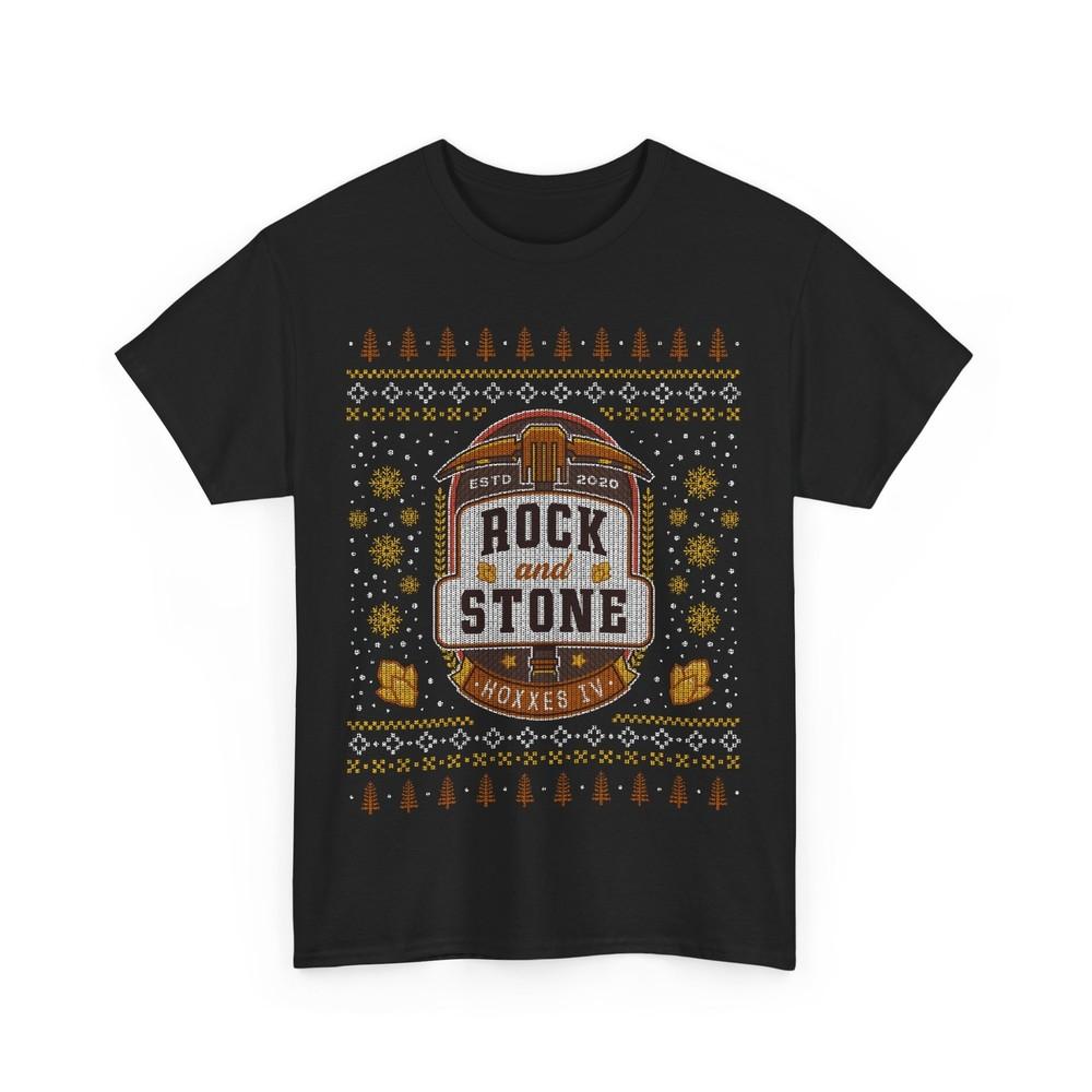 

Уродливый свитер Rock And Stone Унисекс футболка. Видеоигра Deep Rock Galactic. Рождество. 2XL