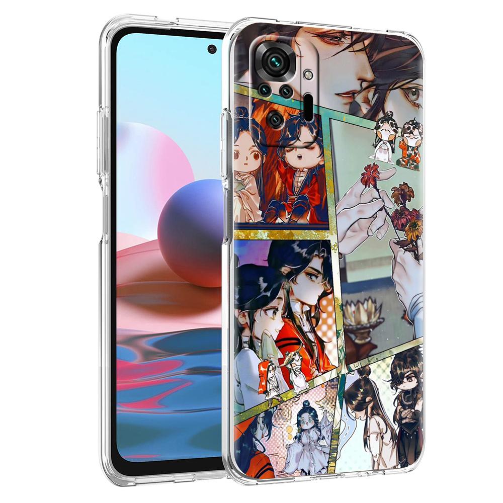 Heaven Official's Blessing Style Case For Xiaomi Redmi Note 12 4G 11 10 Pro 5G 10C 10S 9S 9 9T 8T 9C 9A 8 8A 7 K50 K40 Cover