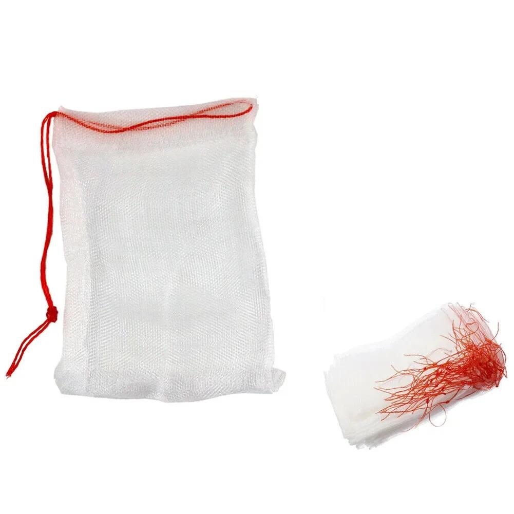 20pcs Garden Netting Bags Vegetable Grapes Apples Fruit Protection Bag Agricultural Pest Control Anti-Bird Mesh Grape Bags