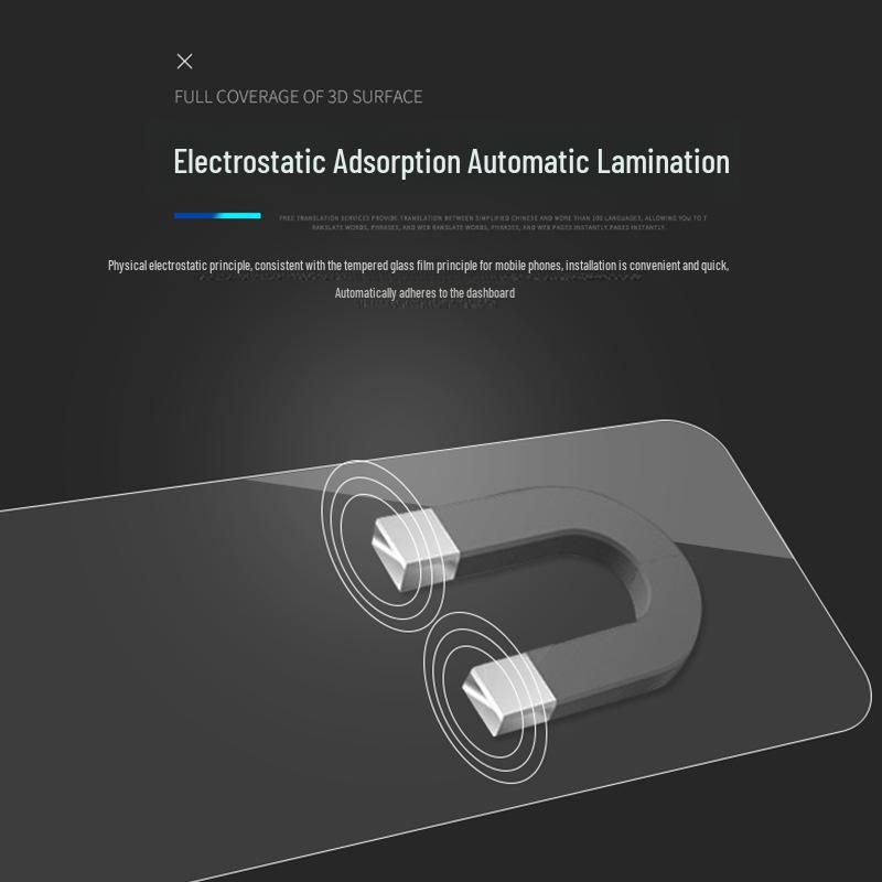 Universal 9/10 Inch Car Android Navigation Screen Tempered Glass Protector