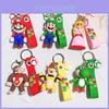 Chaveiro Fofo do Super Mario para Decorações de Carro e Bolsa Material de PVC Macio