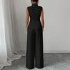Two Piece Sets For Women Casual  Sleeveless Shirts And Short Pants