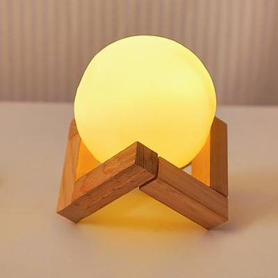 Hand-painted Moon LampGraffiti Planet Night Light Ambient Light Birthday Gift