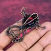 Ammolite Pendant Copper Wire Wrapped Fish Pendant Real Gemstone Handmade Jewelry