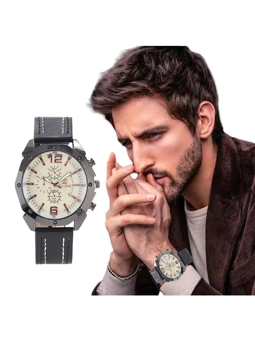 

Кварцевые наручные часы из нержавеющей стали для мужчин, роскошные, с индикацией даты и недели, светящийся браслет, модные мужские часы, оригинальные часы