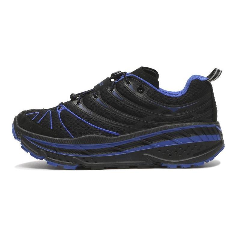 HOKA One One Stinson Evo Og Black Blue Sneakers 1155350-BLTR