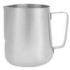Stainless Steel Milk Jug Frothing Pitcher Coffee Latte Cup Without Scale for Home Coffee Use600ml