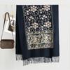 New - Bohemian Imitation Cashmere Embroidered Shawl Scarf Warm And Thickened Cold-Proof Outer Scarf Women
