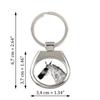 Barb Horse - Schlüsselanhänger mit Pferd, Schlüsselanhänger mit Aufdruck, personalisierter Anhänger der Marke Art-Dog