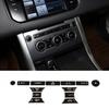 Alloy Air Condition Button Stickers Trim For Range Rover Sport Vogue 2014-2017