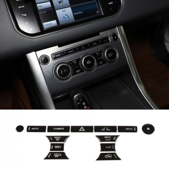 Autocolante Aliaj Butoane Aer Condiționat Ornament Pentru Range Rover Sport Vogue 2014-2017