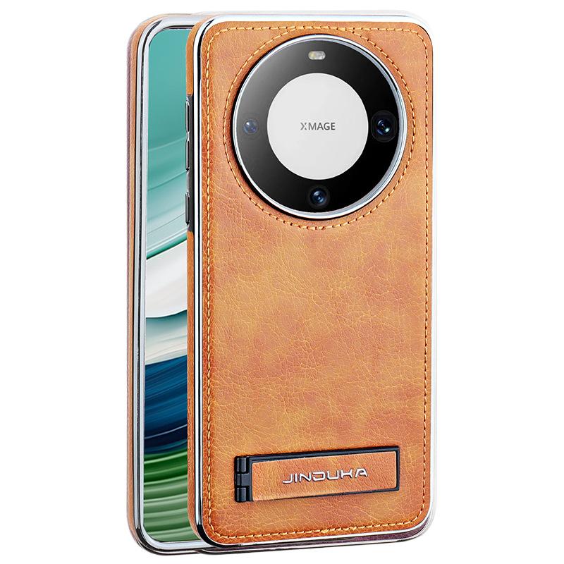 

Suitable for Huawei Mate70pro Mobile Phone Case M60 Bracket Anti-fall All Inclusive 50 Business Men 60 Leather Case Huawei Mate 70 Pro +