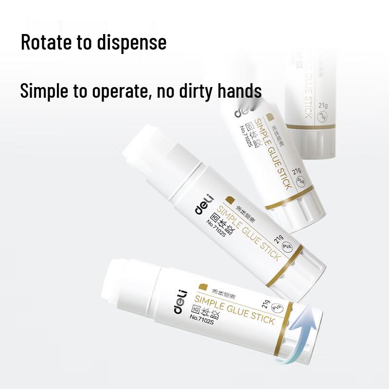 Deli High-Viscosity PVA Solid Glue Stick