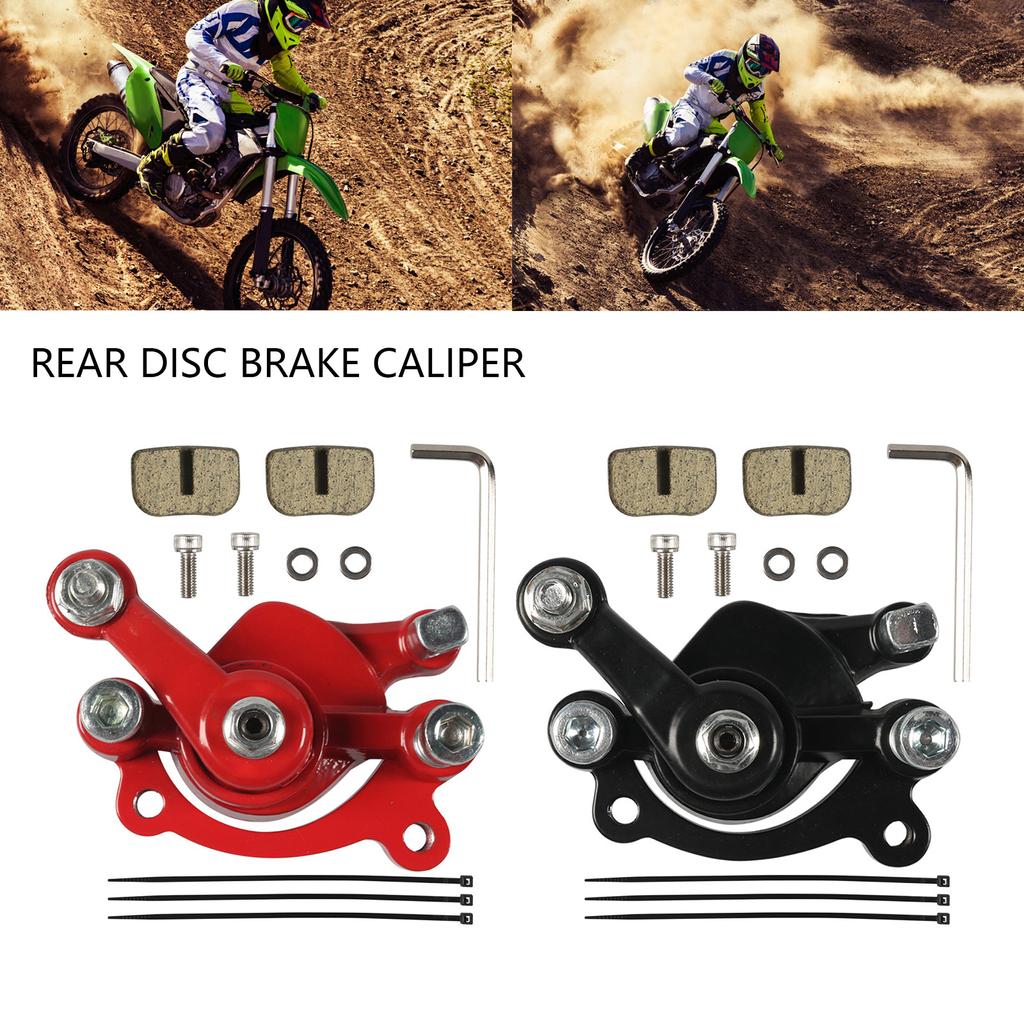 Rear Disc Brake Caliper With Replaced Pads For 47cc 49cc Scooters and Dirt Bikes Miniature Motorbikes High Performances