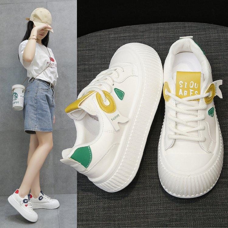 Student Cookie Small White Shoes Female Spring and Fall Hundred with Casual Sports Shoes Comfortable Breathable Women's Shoes