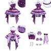 Costume Cosplay Puella Magi Madoka Magica en Tissu Satiné Pour les Fans de Jeu de Rôle Anime