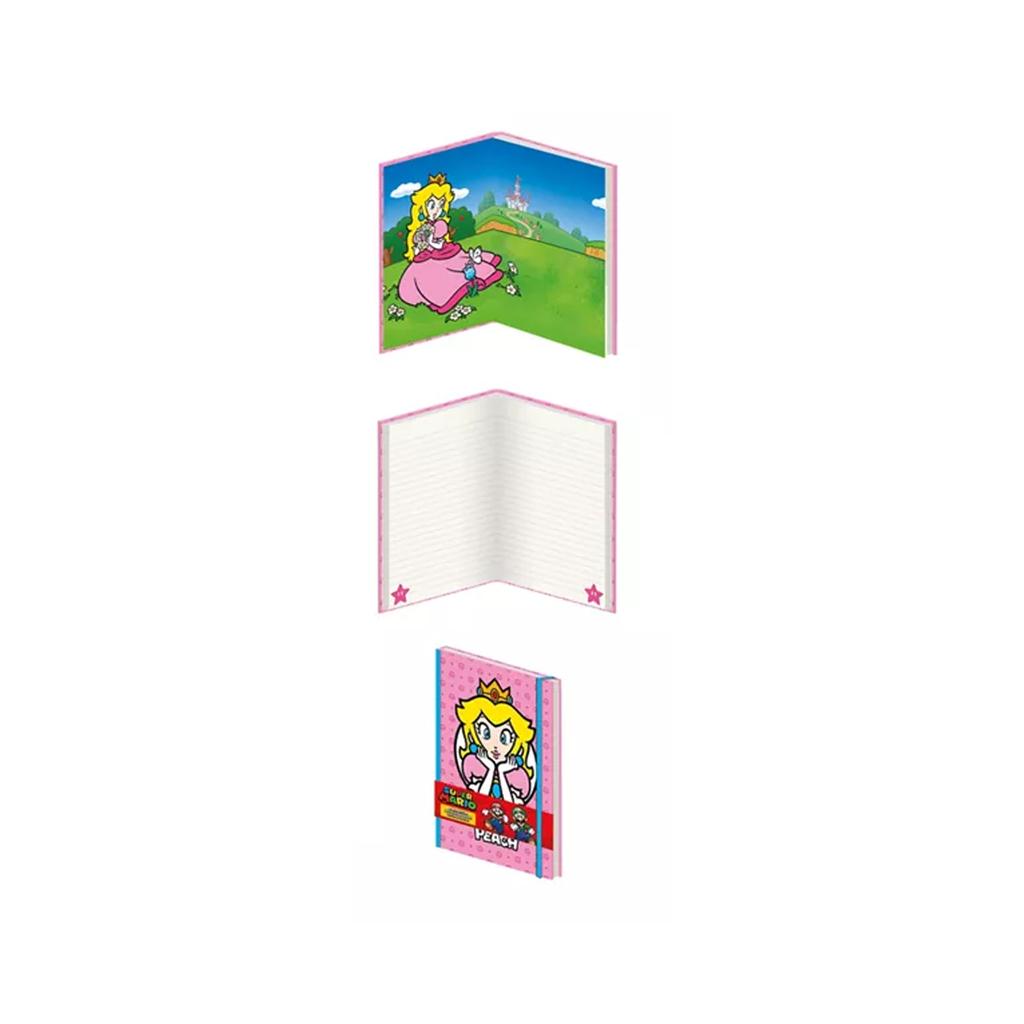 Super Mario Princess Peach A5 Notebook