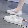 Fashion Summer Women Lace Casual Shoes Woman Mesh Breathable Sneakers Flats Comfort Shallow Platform Floral Loafers Walking Black Shoes