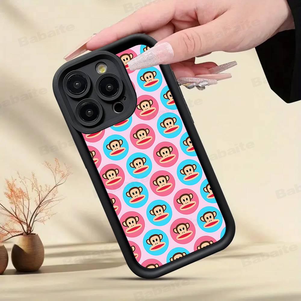 

Fashion Logo P-Paul F-Frank Phone Case For IPhone 17 16 15 14 Plus 13 12 11 Pro Max Silicone Cover iPhone 17pro max