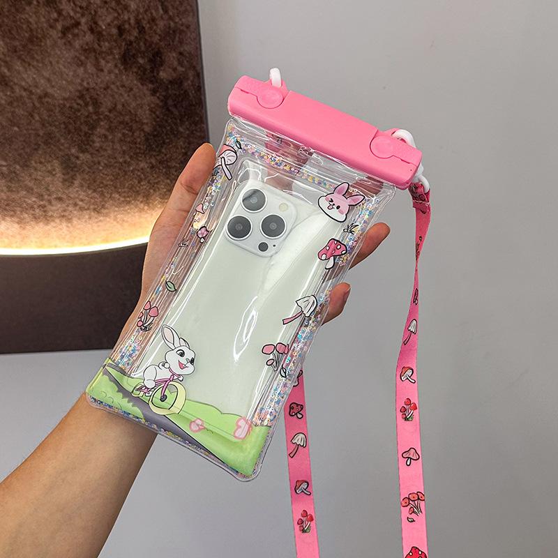 Air Bag Shockproof Waterproof Phone Case Cartoon Phone Bag New Phone Pouch Case