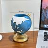 World Globe Pen Holder Organizer with Desk Decor - Holds Pens, Pencils, Markers - Office, Classroom, Home Decoration